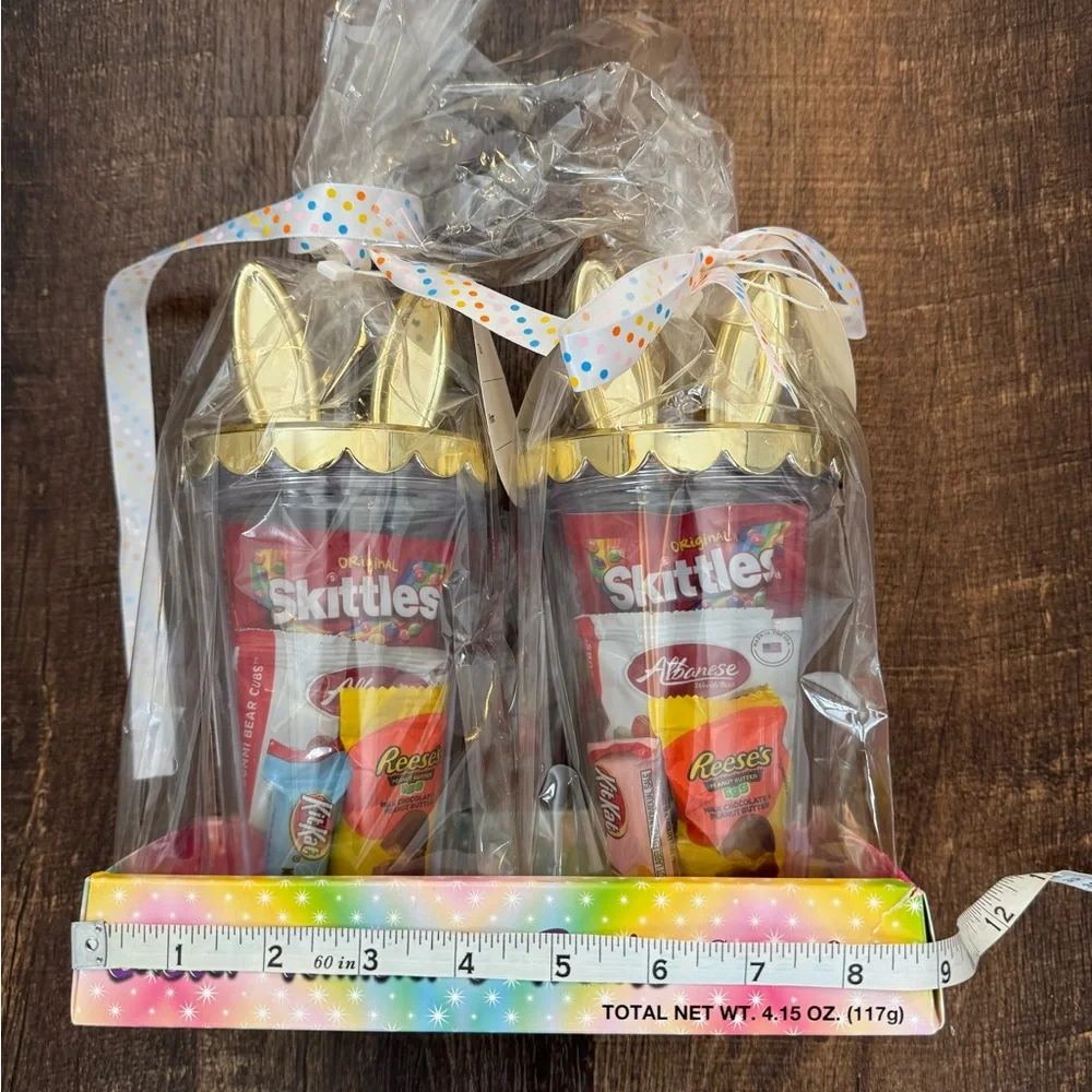 Festive Easter Treats & Tumbler Duo - Gold and Multicolor
